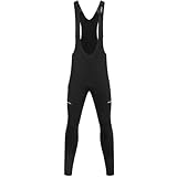 Santic Fahrrad-Trägerhose Herren Thermo Hohe Elastizität Fahrradhose Lang...