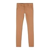 Serge Blanco Herren Chino 721 Slim Fit Klassische Hose, beige, 40