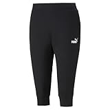 Puma Damen ESS Capri Sweatpants TR Jogginghose, Black, XL