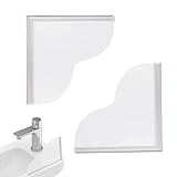 Spritzschutz für Dusche, doppelter Schutz für Badewanne und Dusche,...