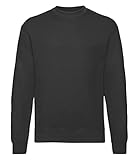 Fruit of the Loom Herren Set In Sweat Sweatshirt, Schwarz (36 schwarz),...