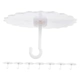 Yardenfun 8 Stück Dome Canopy Haken Deckenmontierte Klebehaken für...