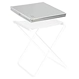 Bo-Camp Alu Tisch Platte Klapp Hocker Tablett Falt Angler Sitz Auflage...