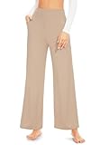 ACTINPUT Yogahose Damen Lang mit Taschen Jogginghose Damen Baggy Hohe...