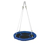 Nestschaukel Kinderschaukel Hängeschaukel Tellerschaukel rund Outdoor...