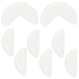 PAMINGONO 5 Paare Silikon Nasenpads für Brillen Rutschfest Weiche...