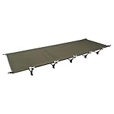 Qussse Feldbett Klappbar, Aluminium Reisebett Outdoor Campingliege Bett...