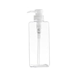 BIUDECO 2 Stück Nachfüllbare Petg Quadratische Lotion Pumpflasche...