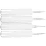 SOESFOUFU 4 Stück Wiederverwendbare Kunststoffkartuschen für Fugenmasse...