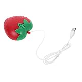 QUMIIRITY Rosa Erdbeermaus Süße USB- Mit Kabel, USB-Kabel Funktioniert...