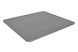 Backstahl 38x33x0,8 cm für Pizza und Brot 8mm Pizzastahl Massiv und...