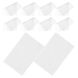 Supvox 10 Stück Drainagenetze für Pflanztöpfe Bodenrückhaltesiebe aus...