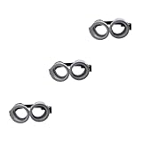 Veemoon 3St Gaming-Brille Abschlussball Requisiten 3D-Brille passive Brille...