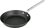 SCANPAN Black Iron Bratpfanne 22 cm | Premium Kohlenstoffstahl | Hohe...