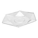 ABOOFAN Obstteller aus Edelstahl in Form eines Serviertabletts für...