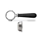 LELIT LELIT 58 Bottomless Portafilter - Inklusive Edelstahlfilter mit 2fach...