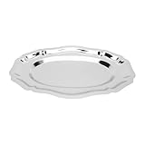 Asixxsix Edelstahl Dessertteller, 304 kleine Metall Snackteller,...