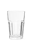 6-er Set Gläser POKAL - Glas für Longdrinks Wasser Tee Kaffee Cocktails -...