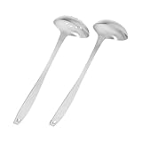 CIYODO 1 Satz Suppenkelle Set mit Haken Teiliges Kochlöffel Set für...