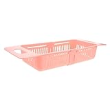 Alipis Abtropfkorb Rosa Plastiksieb Kleines Sieb Für Die Küche Waschsieb...
