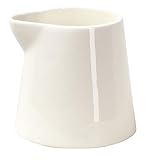 AMBITION Milchkanne Porzellan 130 ml Kubiko Milchkännchen weiß kleine...