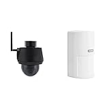 ABUS WLAN Schwenk-Neige-Außen-Kamera – 2-Wege-Audio, Schwarz &...
