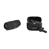 JBL Charge 5 Bluetooth® Lautsprecher Outdoor, Wasserfest, USB Schwarz &...