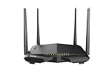 Tenda V12 Modem Router(AC1200 300 Mbit/s bei 2,4GHz + 867 Mbit/s bei 5GHz,...