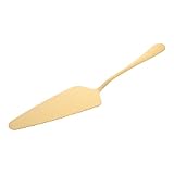 FIXOSHEE Backwerkzeug Kuchenschaufel aus Edelstahl 22,1cm mit Gezackter...