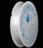 4 STK. Löschen Faden,0.25mm Gummi für Armbänder,Elastische Schmuckfaden...