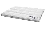 HANSKRUCHEN® Wolke 7 Bettdecke 155x200 cm - Leicht / Sommer - Made in...