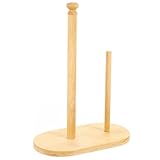 PEPLAYTAL Küchenrollenhalter Stehend mit Stabilem Flachboden Eleganter...