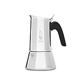 Bialetti - New Venus Induction, Edelstahl Herd Espresso-Kaffeemaschine,...