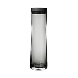 blomus -SPLASH- Wasserkaraffe aus Rauchglas, rauch/dunkelgrau,1Liter...
