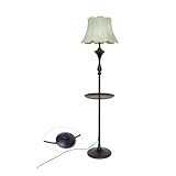 CHENGAIJIAN Stehlampe Moderne LED-Stehleuchte mit Beistelltisch for...