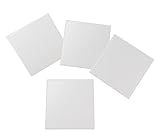 Fliesen Keramik 4 Stück 15x15cm Serviettentechnik Porzellanmalfarbe...