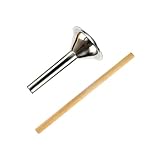 Veemoon 2 Stück Wurstfüllset aus Bruchfestem Edelstahl Wurstfüllrohre...