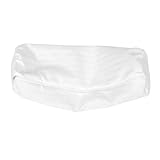 ELAYARD Nackenrollenbezug 15X50cm Weiß Atmungsaktives Design mit...