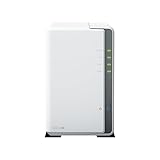 Synology DS223j 2-Bay Diskstation NAS (Realtek RTD1619B 4-Core 1.7 GHz 1GB...