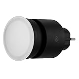 REV Steckdosenlampe - 4-stufig dimmbar, 10W, 850lm, 3000K, Steckdosenlicht...