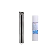 Wasserfilter für das ganze Haus, 50,8 cm, Vorfilter aus Edelstahl 304,...