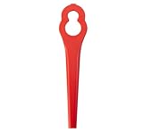 60 Stück PA6 Ersatzmesser-Set Kompatibel für Einhell Rasentrimmer GE-CT...