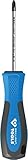 BRILLIANT TOOLS BT031006 Schraubendreher Kreuzschlitz, PH1 x 80 mm [Powered...