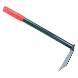 DECHOUS Kleine Handliche Gartenhacke aus Manganstahl mit Ergonomischem...