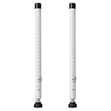 Harrms 2pcs Sicherheitsstange für Türen und Fenster, Verstellbarer...