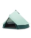 qeedo Bell Tipi Camping Zelt für Gruppen oder Familien - 6 Personen