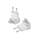 2PCS AC Adapter Stecker für A-pple MacBook, EU-Netzteil kompatibel mit...