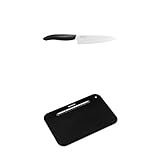 Kyocera 2-teiliges Set mit Schneidebrett und Keramikmesser, 13 cm Klinge