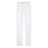 EXNER Herren-5-Pocket Hose, Polybaumwolle, weiß, Gr. 98