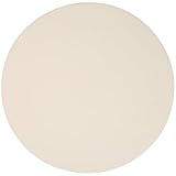 Kisangel Hitzebeständiger Cordierit Pizzastein Weiß Backstein für Ofen...